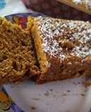 Budín de zanahoria y naranja