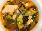 kale tofu soup