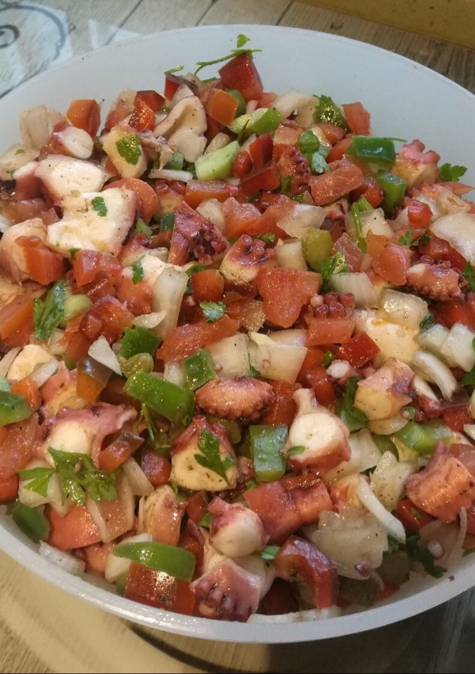 Una foto de Pulpo a la vinagreta 🐙