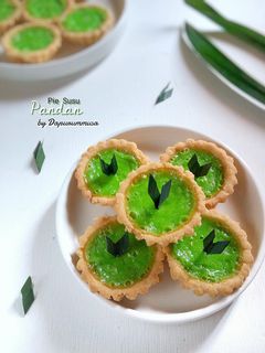 Foto resep Pie Susu Pandan
