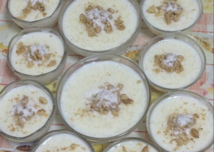 طريقة عمل رز بالحليب بشهي 👌🏻😋