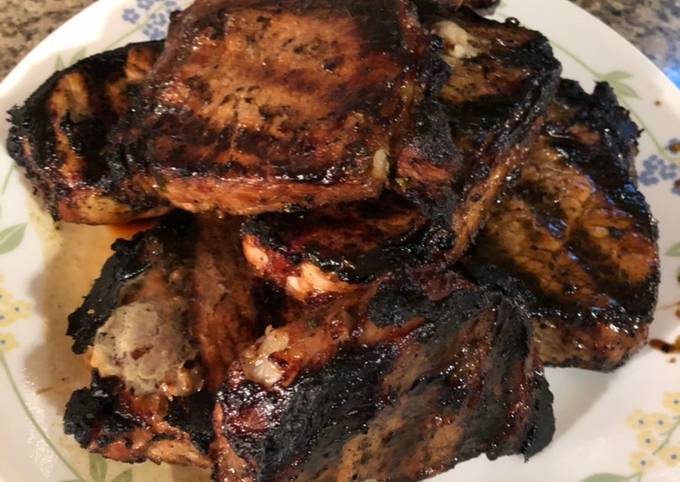 Recipe of Speedy Favorite Grilled pork chops