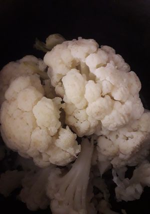 Una foto de Fritos de coliflor