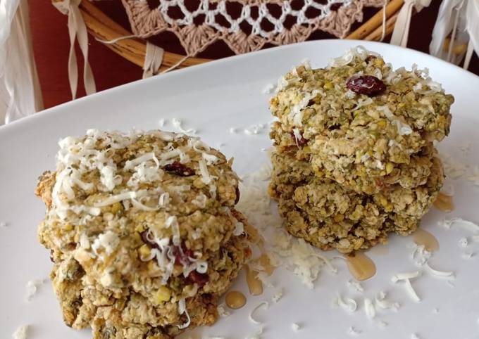 Green Bean Oatmeal Cookies