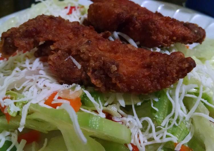 Step-by-Step Guide to Prepare Quick Crispy Chicken Salad