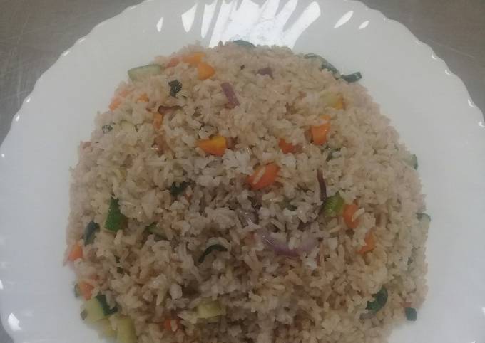 Fried Brown Rice#localfoodcontest_NairobiEast