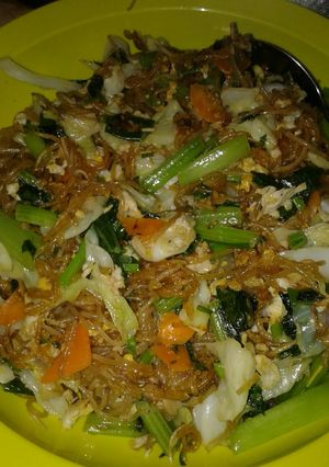 Foto resep Tumis mie letek sayuran