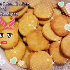 รูปของ Sweet Potato Crackers/Biskuit Ubi (tanpa telur)