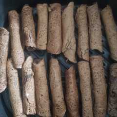 Una foto de Rollitos de obleas, bien crujientes!!! ❤️