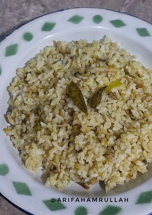 Foto resep Nasi Goreng Teri Cabe Ijo