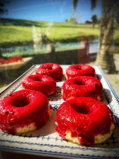 Una foto de Donuts de primavera (en microondas)