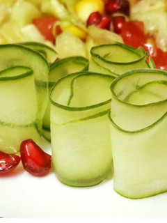 A picture of Cucumber salad.