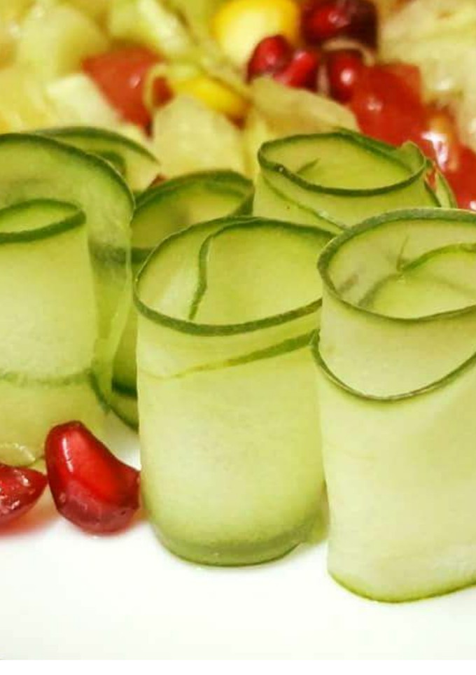 A picture of Cucumber salad.