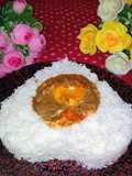 পোঁচ কারি দিল রাইস (poach curry dil rice recipe in Bengali)