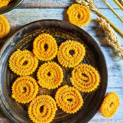 A picture of Chakli / Chakri.