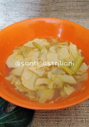Foto resep Rebung muda sayur sederhana