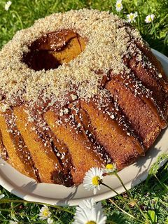 Diós csokis kuglóf recept fotója