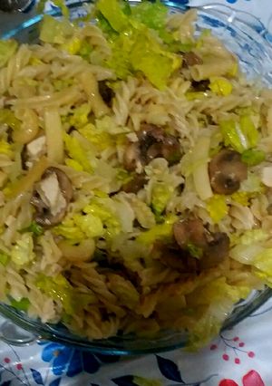 عکسی از دستور سالاد ماکارونی و تن ماهی شبنم پز
