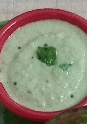 A picture of Coconut Chutney.