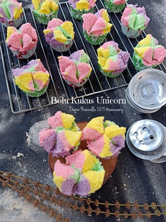 Foto resep Bolu Kukus Unicorn