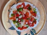 Tortillitas de trigo con queso crema y salsa criolla 🌾 Tacos