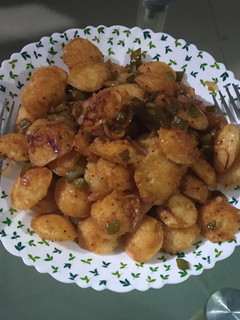 A picture of Fried Idli.