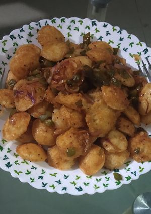 A picture of Fried Idli.
