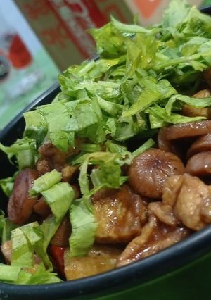 Foto resep Oseng tahu sosis