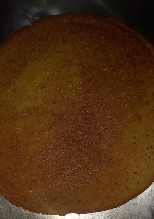 عکسی از دستور کیک ساده با روکش تافی