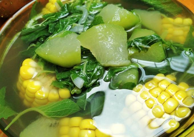 Resep Sayur Bening Bayam Jagung Labu Siam Oleh Zeni Cookpad