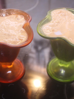 Una foto de Arroz con cafe con leche y moscatel