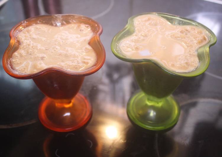 Arroz con cafe con leche y moscatel