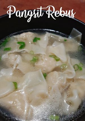 Foto resep Pangsit rebus / kuah