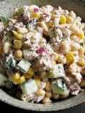 Soy Beans & Tuna Mayo Salad