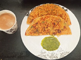 રોટી ઓમલેટ (Roti Omelette Recipe In Gujarati)
