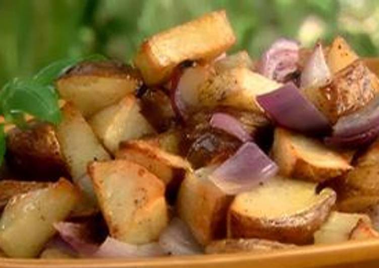 Rosted Potatoes with Sausage and Vegetables
