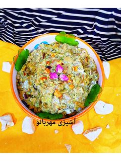 عکسی از دستور کشک بادمجان ساده