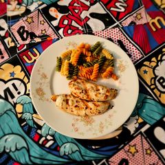 A picture of Italian Style Grilled Chicken Breast.