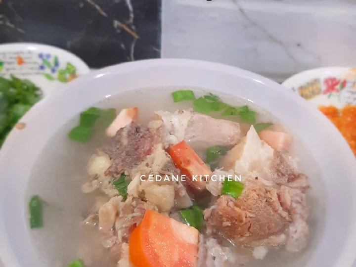 Cara Mudah Membuat Resep Sop Tulang Sapi yang  Bikin Ketagihan Anti Ribet, Lezat