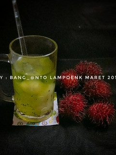 Foto resep Es Sirup Melon Kombinasi