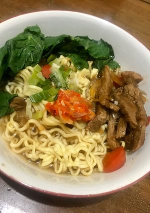 Foto resep Mie Daging Sapi homemade