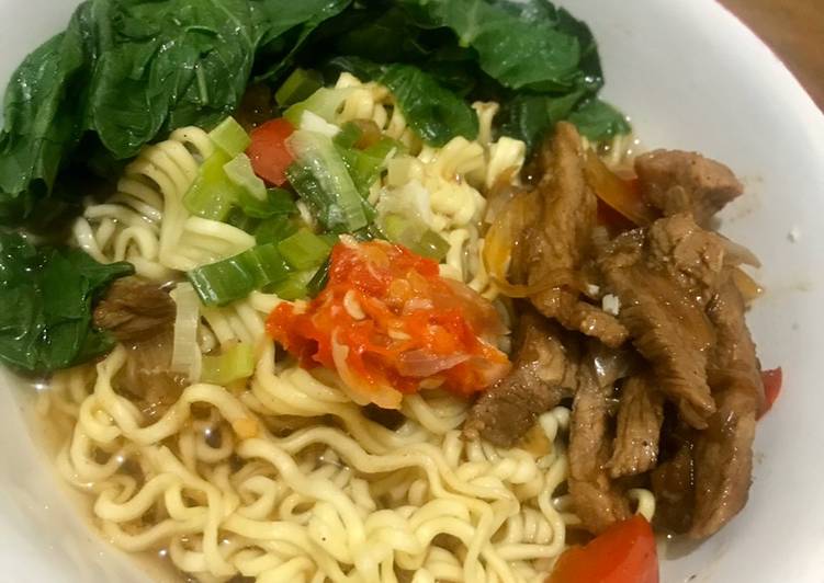 Resep Mie Daging Sapi homemade yang Bikin Ngiler