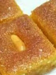 صورة لوصفة بسبوسه