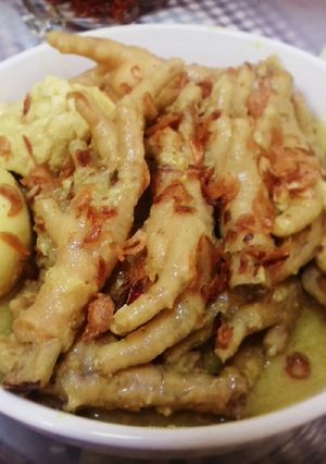 Foto resep Ceker empuk kuah opor
