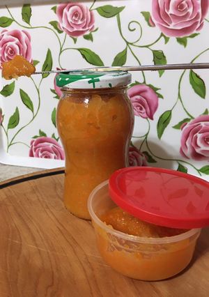 Una foto de Mermelada de peras 🍐 y zanahoria 🥕