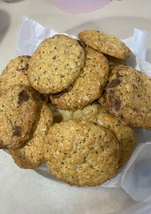 Una foto de Galletas con avena y naranja