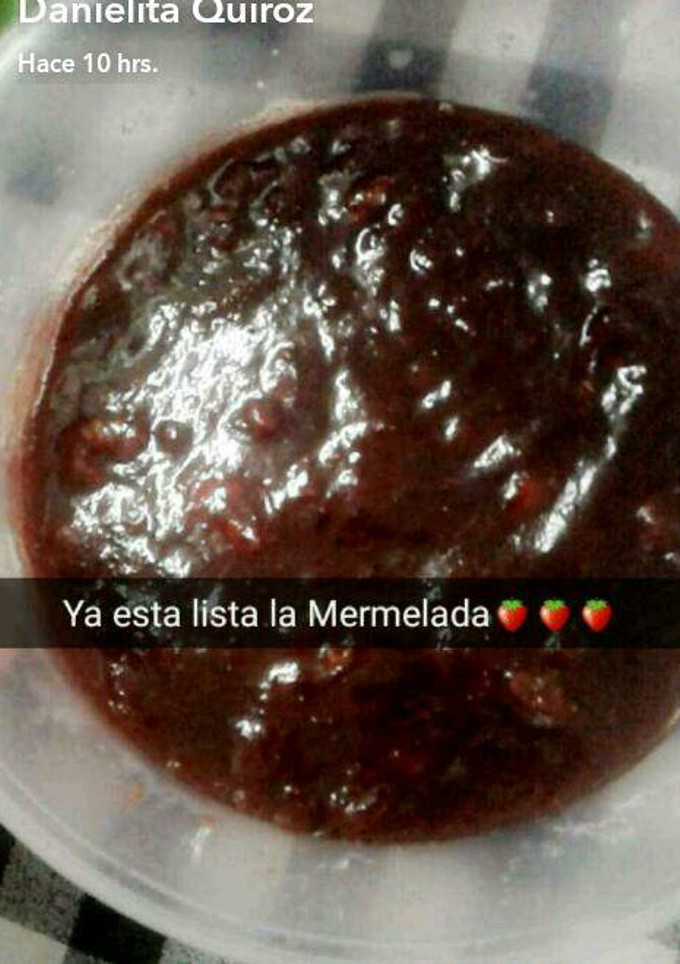 Una foto de Mermelada de cañamo