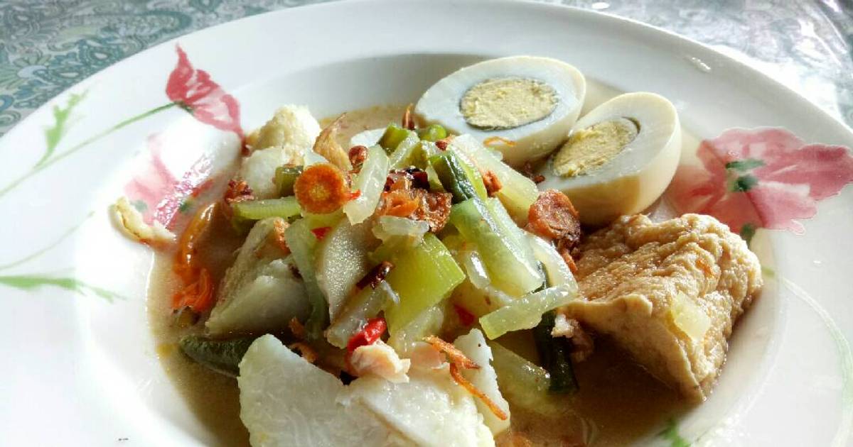 Resep Lontong Kupat Sayur Enak Oleh Zannuba Qiqi Cookpad