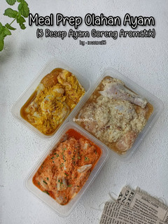 Foto resep Meal Prep | 3 Resep Ayam Goreng Aromatik