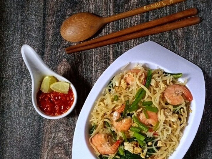 Resep Mee Udang Hokkien Goreng (halal) yang Bikin Ngiler
